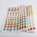 Efek puff stiker perpindahan panas untuk pakaian anak-anak 