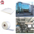 Kualitas Terbaik A3 A4 60cm Roll PET Heat Transfer Films Hot/Dingin Peel 75U Ketebalan PET Release Film untuk sablon offset 
