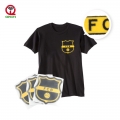 Kustom harga murah logo setrika pada pencetakan 3d kawanan panas tekan transfer label stiker untuk pakaian garmen 